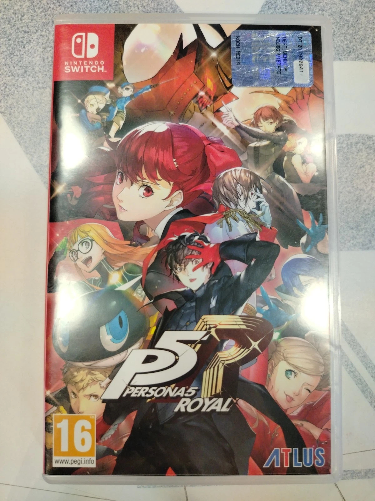 Persona 5 Royal Switch Nintendo ITA Triangolo Blu